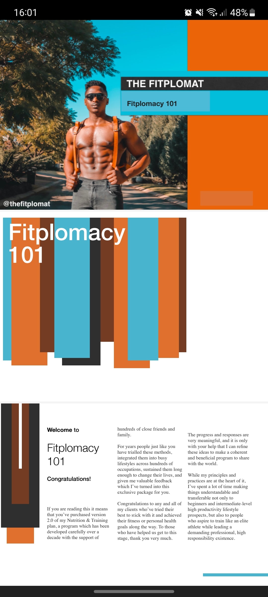 Fitplomacy 101 (E-book)